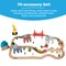 Best Choice Products Kids 70-Piece Train Table, Large Multipurpose Wooden Playset w/ Reversible Table Top